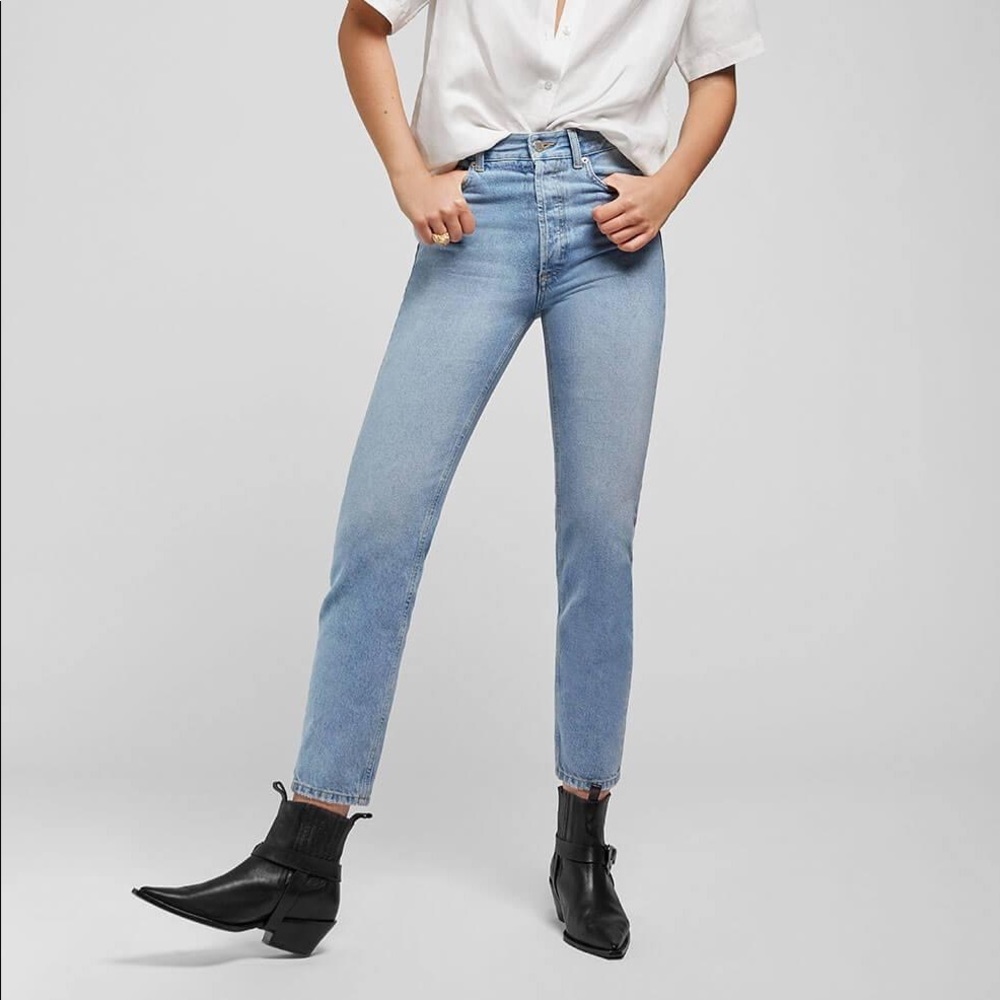 Anine Bing Peyton Jean BNWT